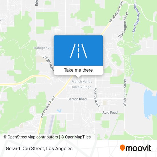 Mapa de Gerard Dou Street