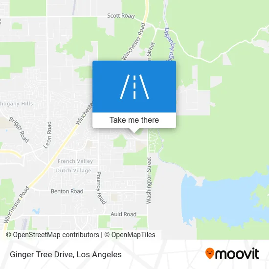 Ginger Tree Drive map