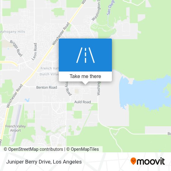 Juniper Berry Drive map