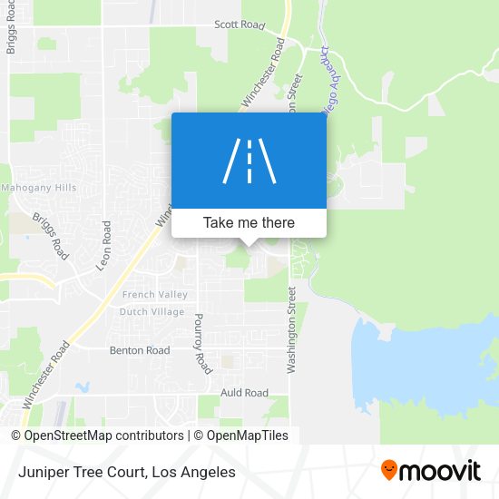 Juniper Tree Court map