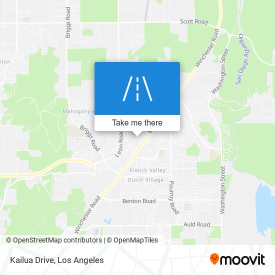 Kailua Drive map