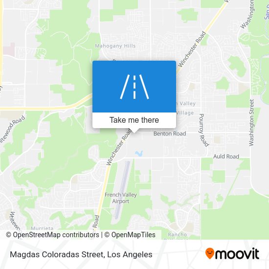 Magdas Coloradas Street map