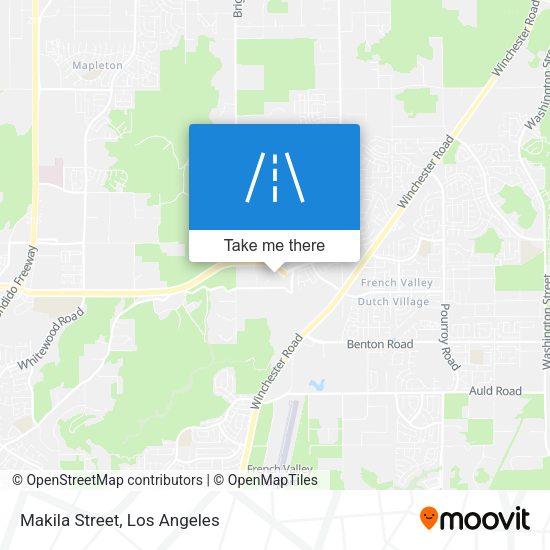 Mapa de Makila Street