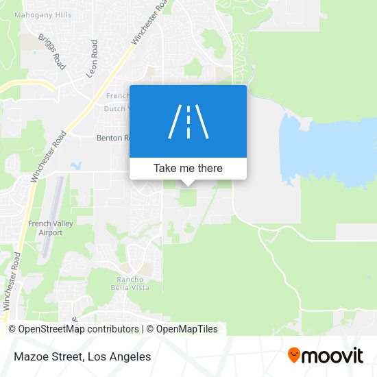 Mapa de Mazoe Street