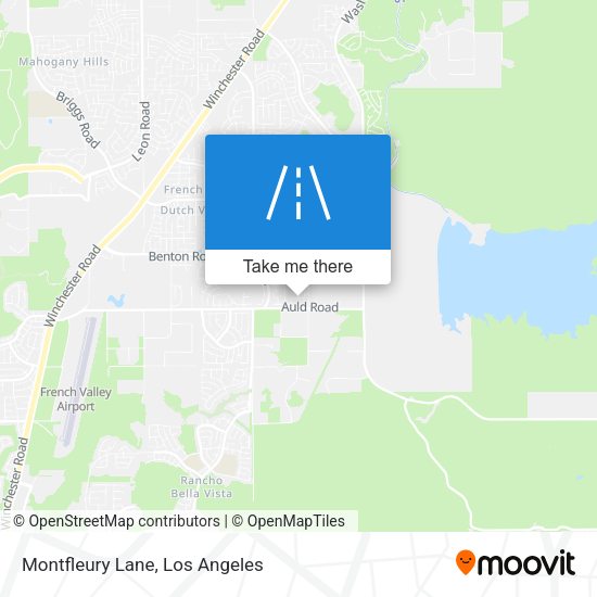 Mapa de Montfleury Lane