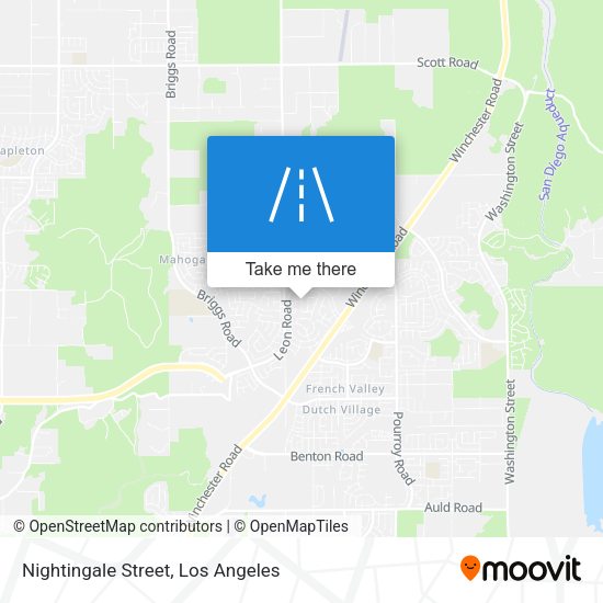 Nightingale Street map