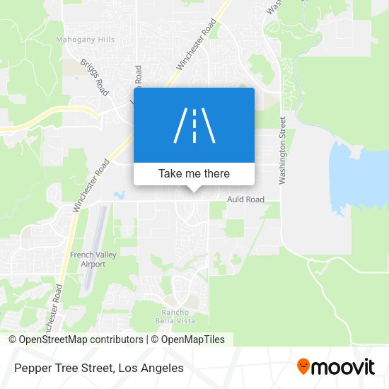 Pepper Tree Street map