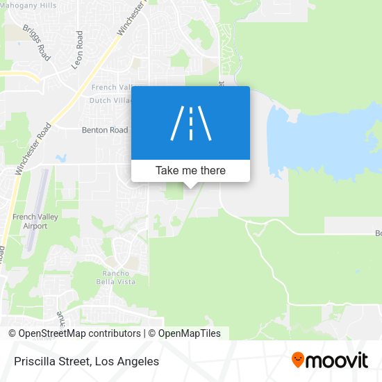 Mapa de Priscilla Street