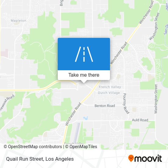 Mapa de Quail Run Street