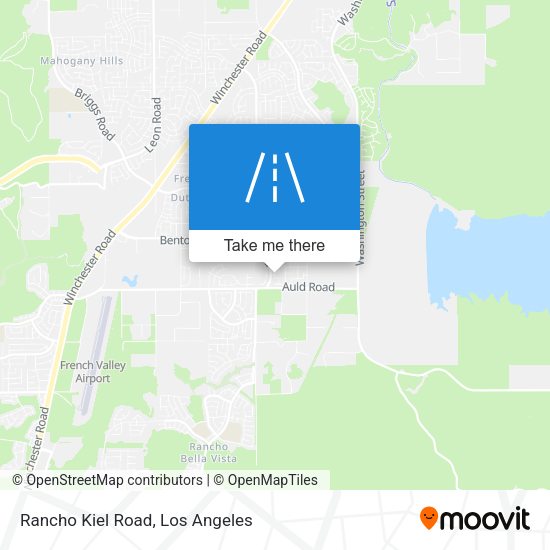 Mapa de Rancho Kiel Road