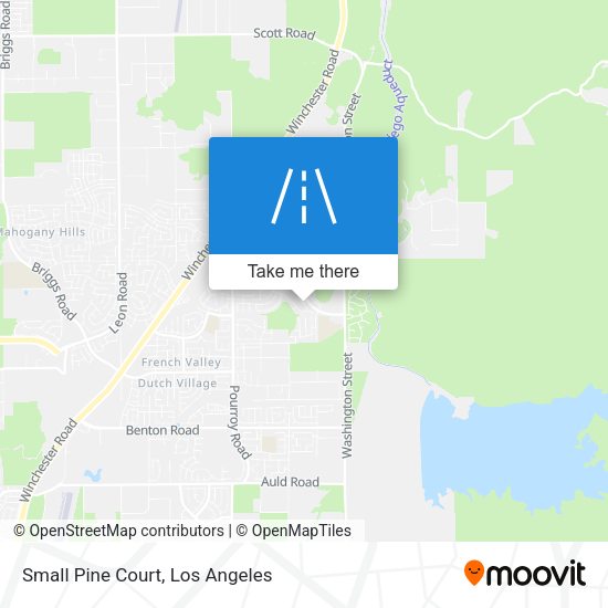 Small Pine Court map
