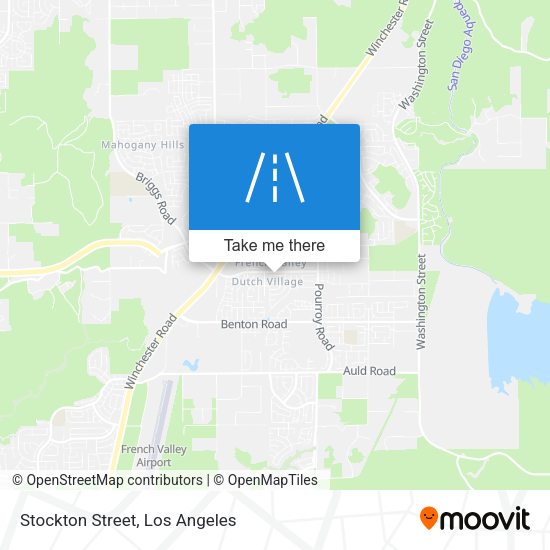 Stockton Street map