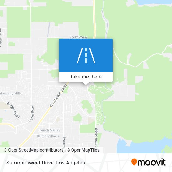 Summersweet Drive map