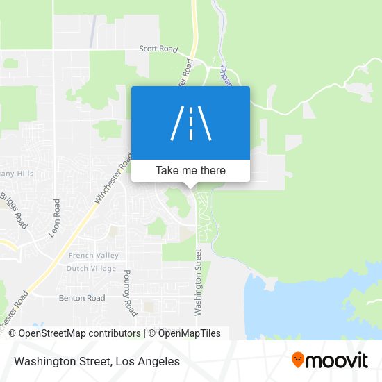 Mapa de Washington Street