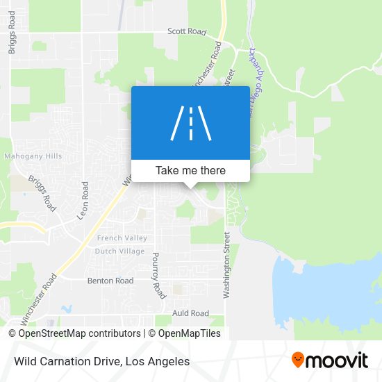 Wild Carnation Drive map