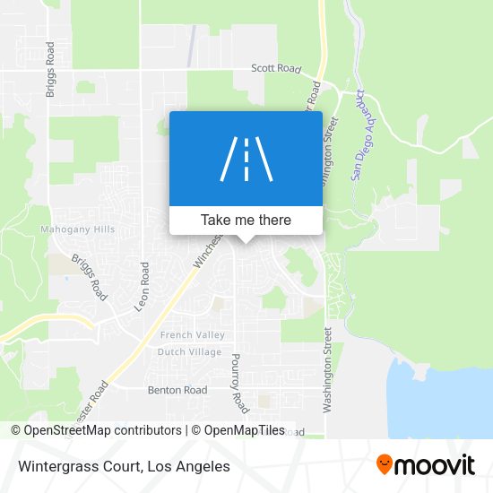 Wintergrass Court map