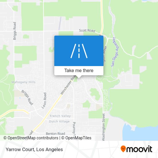Mapa de Yarrow Court