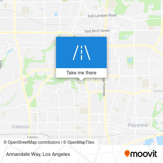 Mapa de Annandale Way