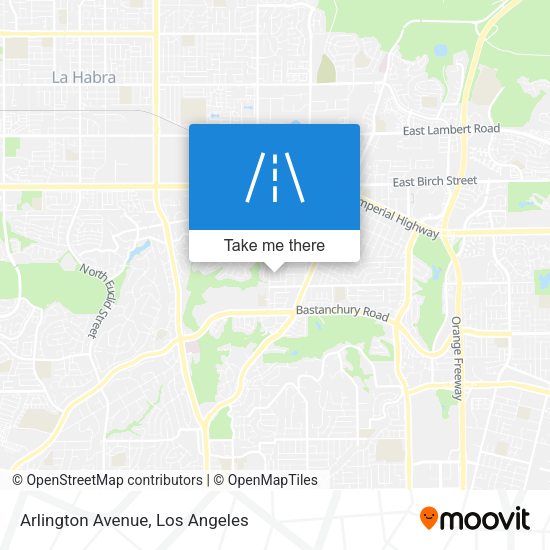 Arlington Avenue map