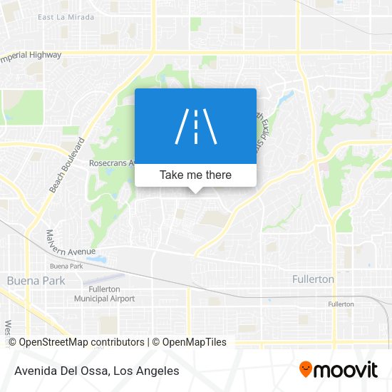 Mapa de Avenida Del Ossa