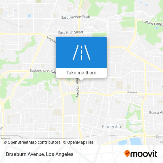 Braeburn Avenue map