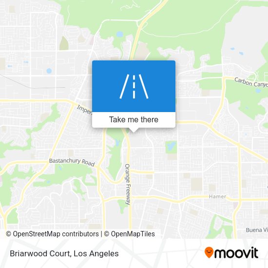 Briarwood Court map