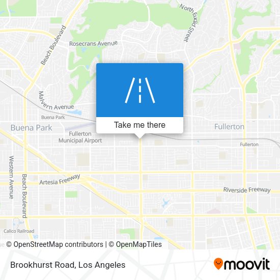 Brookhurst Road map