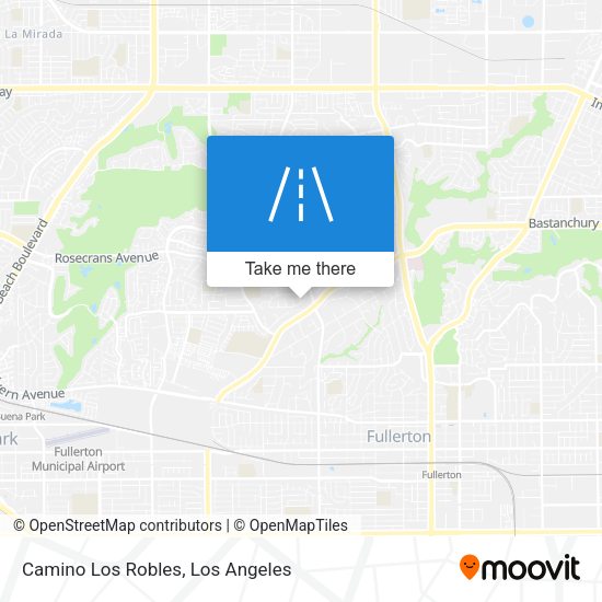 Mapa de Camino Los Robles