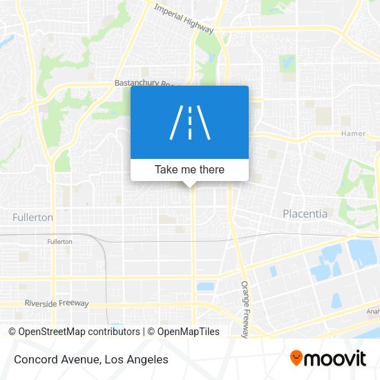 Mapa de Concord Avenue