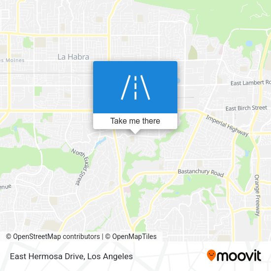 Mapa de East Hermosa Drive