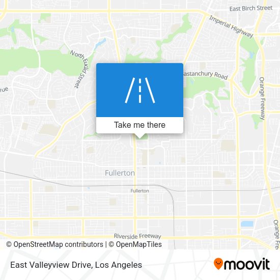 East Valleyview Drive map