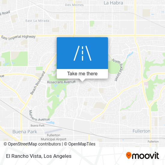 Mapa de El Rancho Vista