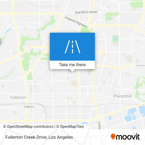 Mapa de Fullerton Creek Drive