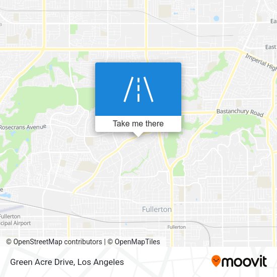 Green Acre Drive map