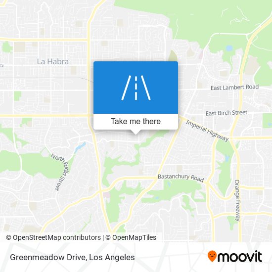 Mapa de Greenmeadow Drive