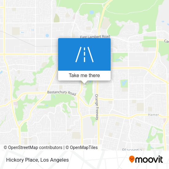 Mapa de Hickory Place