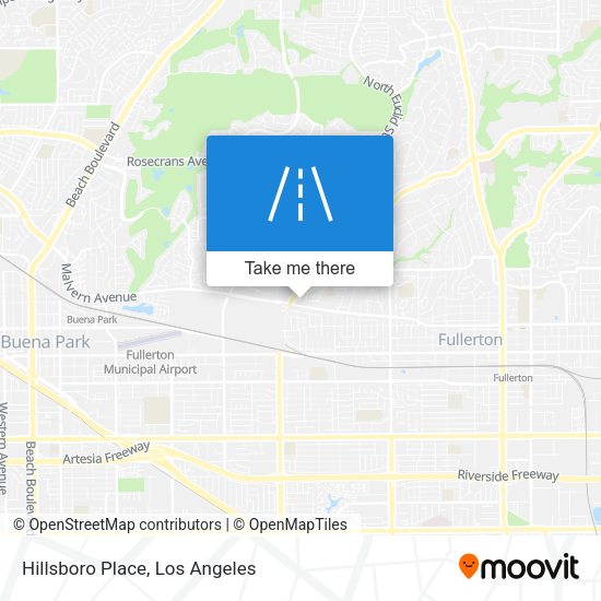 Mapa de Hillsboro Place
