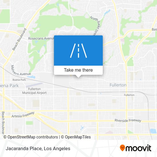 Mapa de Jacaranda Place