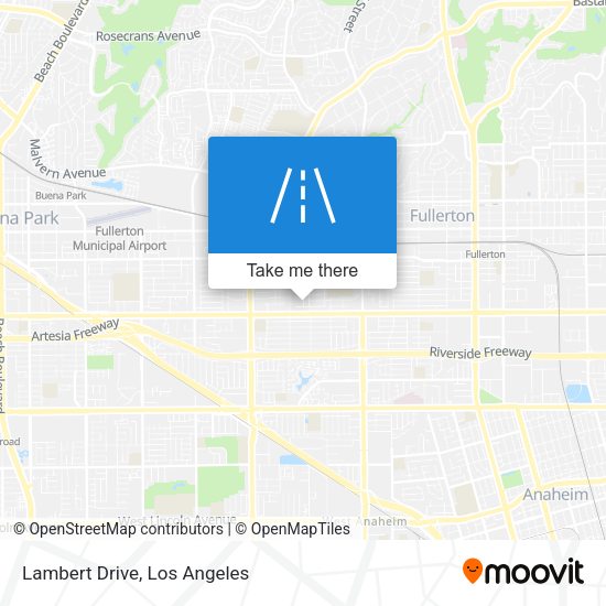 Mapa de Lambert Drive
