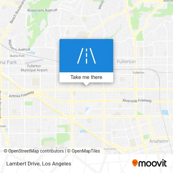 Lambert Drive map