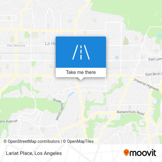 Mapa de Lariat Place
