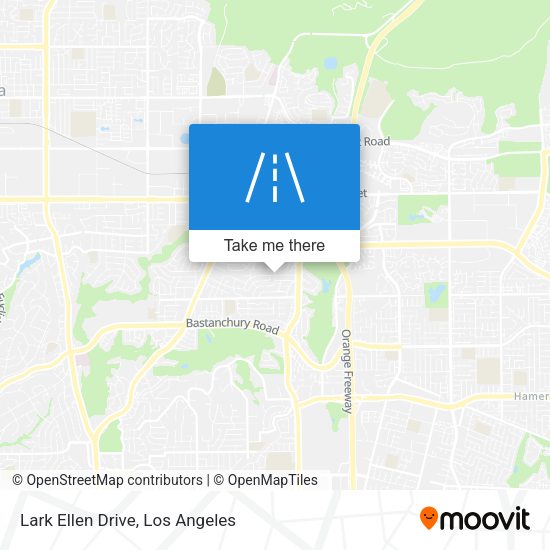 Lark Ellen Drive map