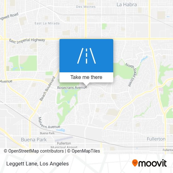 Mapa de Leggett Lane