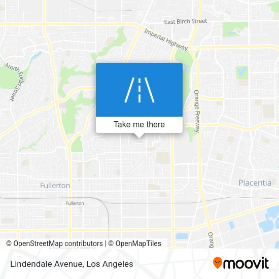 Mapa de Lindendale Avenue