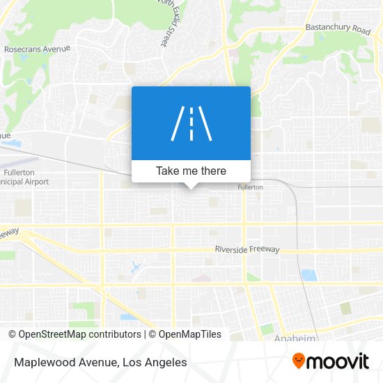 Maplewood Avenue map