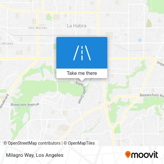 Mapa de Milagro Way