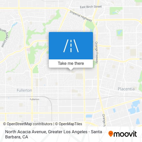 Mapa de North Acacia Avenue