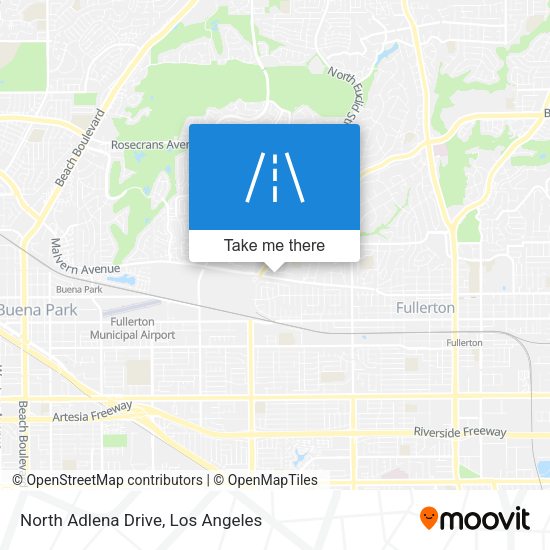 Mapa de North Adlena Drive