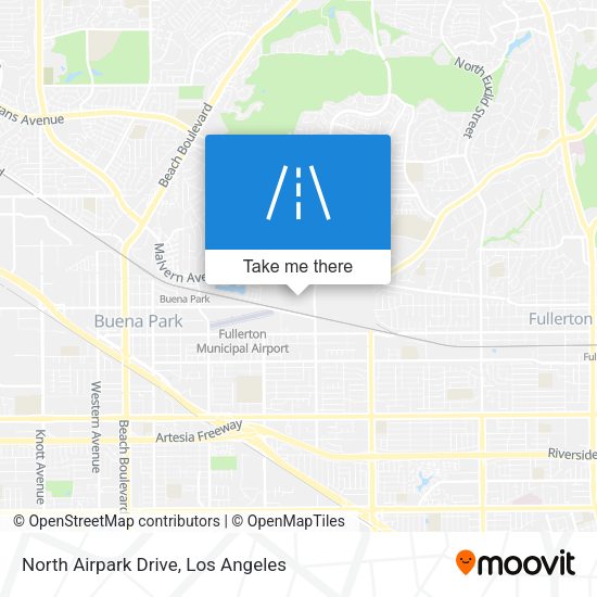 Mapa de North Airpark Drive