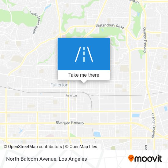 North Balcom Avenue map